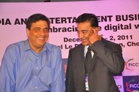 Kamal Hassan And Trisha At FICCI Launch